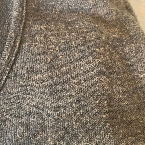 Skonhet Brown Long Sleeve Faux Wrap with Scrunch Side Size Small - Picture 6 of 7